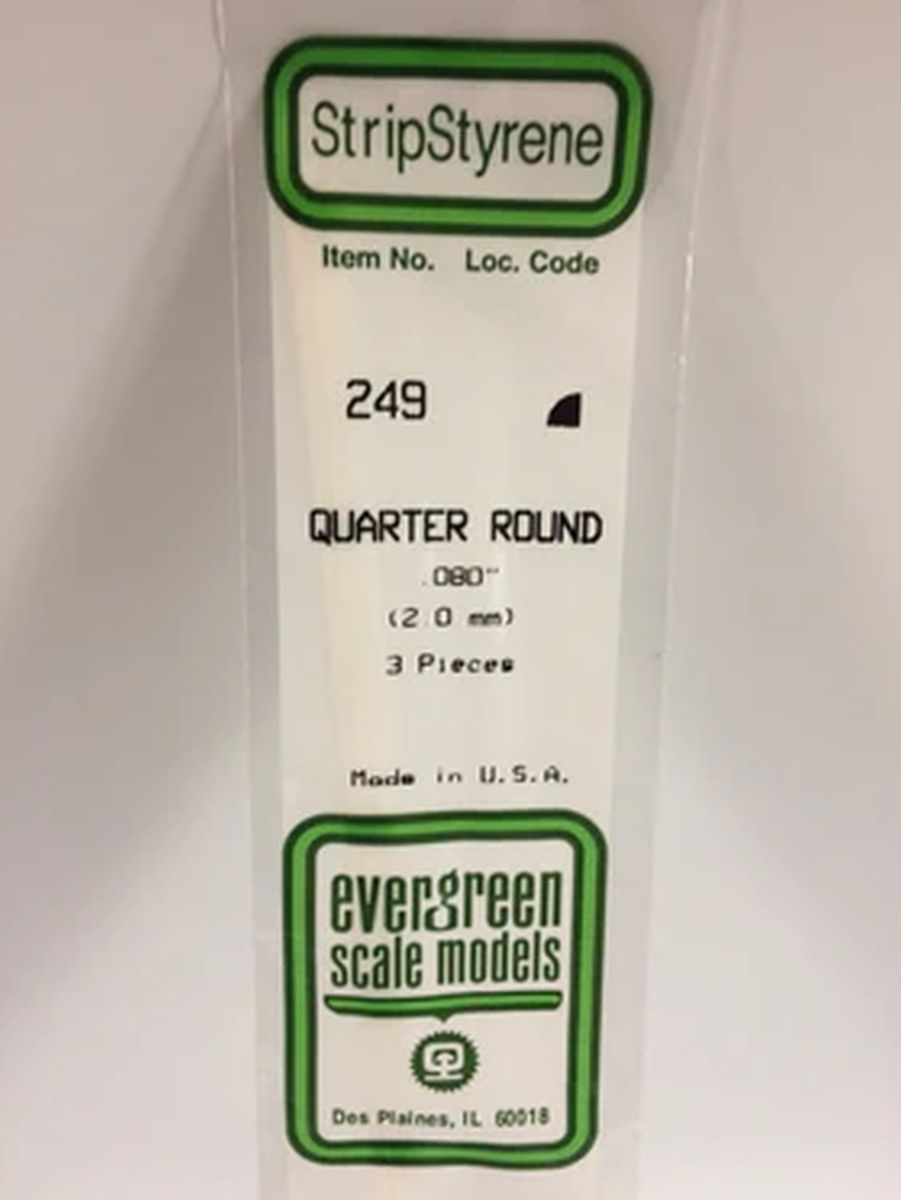 Evergreen Plastic 249 .080  Quarter Round (3)