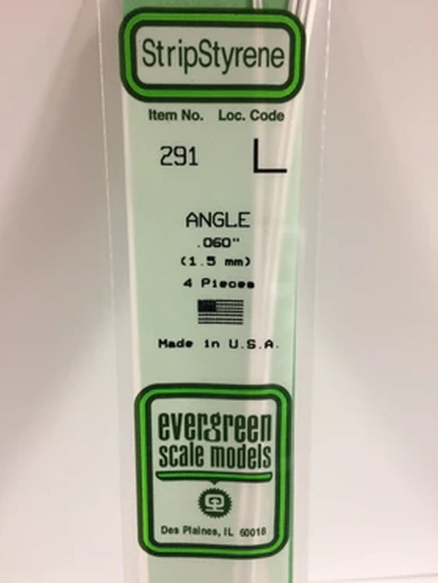 Evergreen Plastic 291 .060  Angle (4)