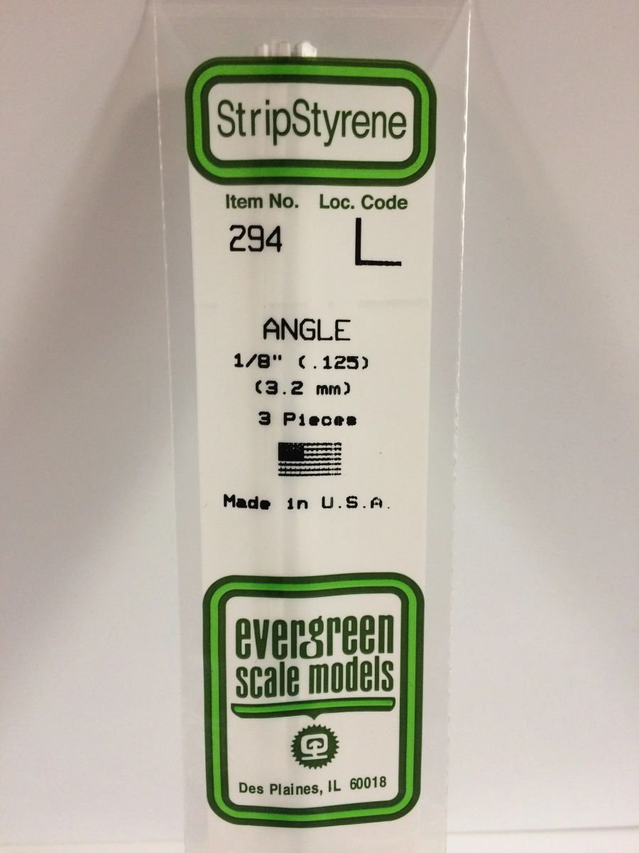 Evergreen Plastic 294 .125  Angle (3)
