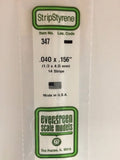 Evergreen Plastic 347 .040  x .156  (14)