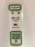 Evergreen Plastic 370 .080  x .312  (9)