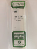 Evergreen Plastic 382 .100  x .438  (6)