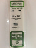 Evergreen Plastic 384 .100  x .625  (4)