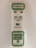 Evergreen Plastic 394 .125  x .625  (4)