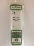 Evergreen Plastic 410 .250  x .312  (4)