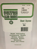 Evergreen Plastic 4100 V-Groove .100  sp