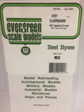 Evergreen Plastic 4101 Clapboard .100  sp