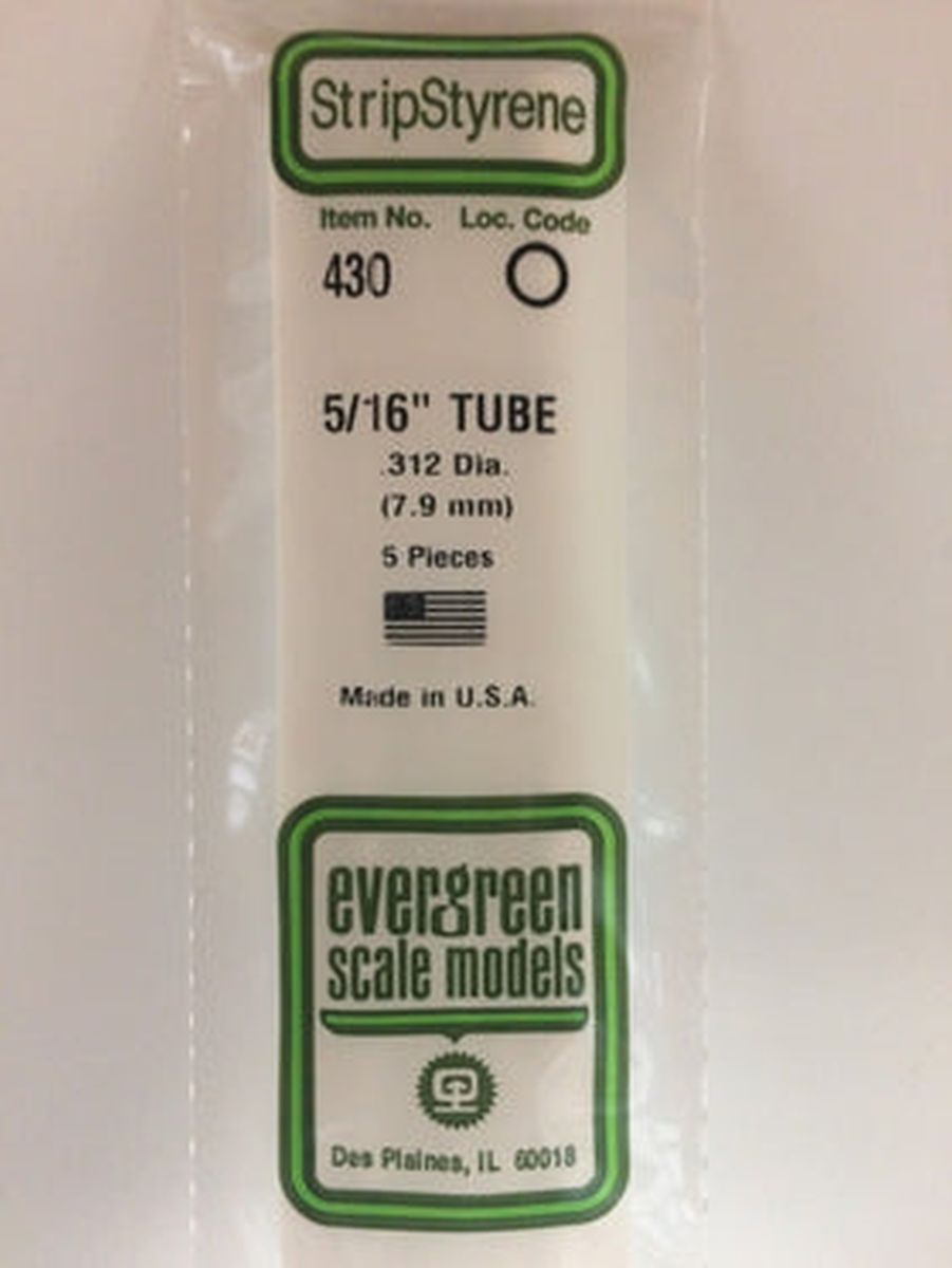 Evergreen Plastic 430 .312  (5)