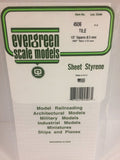 Evergreen Plastic 4506 Square Tile 1/3 x 1/4