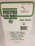 Evergreen Plastic 4507 Square Tile 1/2 x 1/3