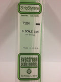 Evergreen Plastic 7104 S-Strips 1 x 4 (10)