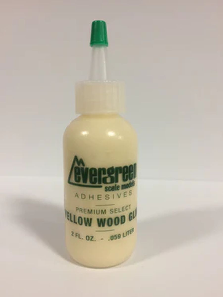 Evergreen Plastic 82 2 Ounce Yellow Wood Glue