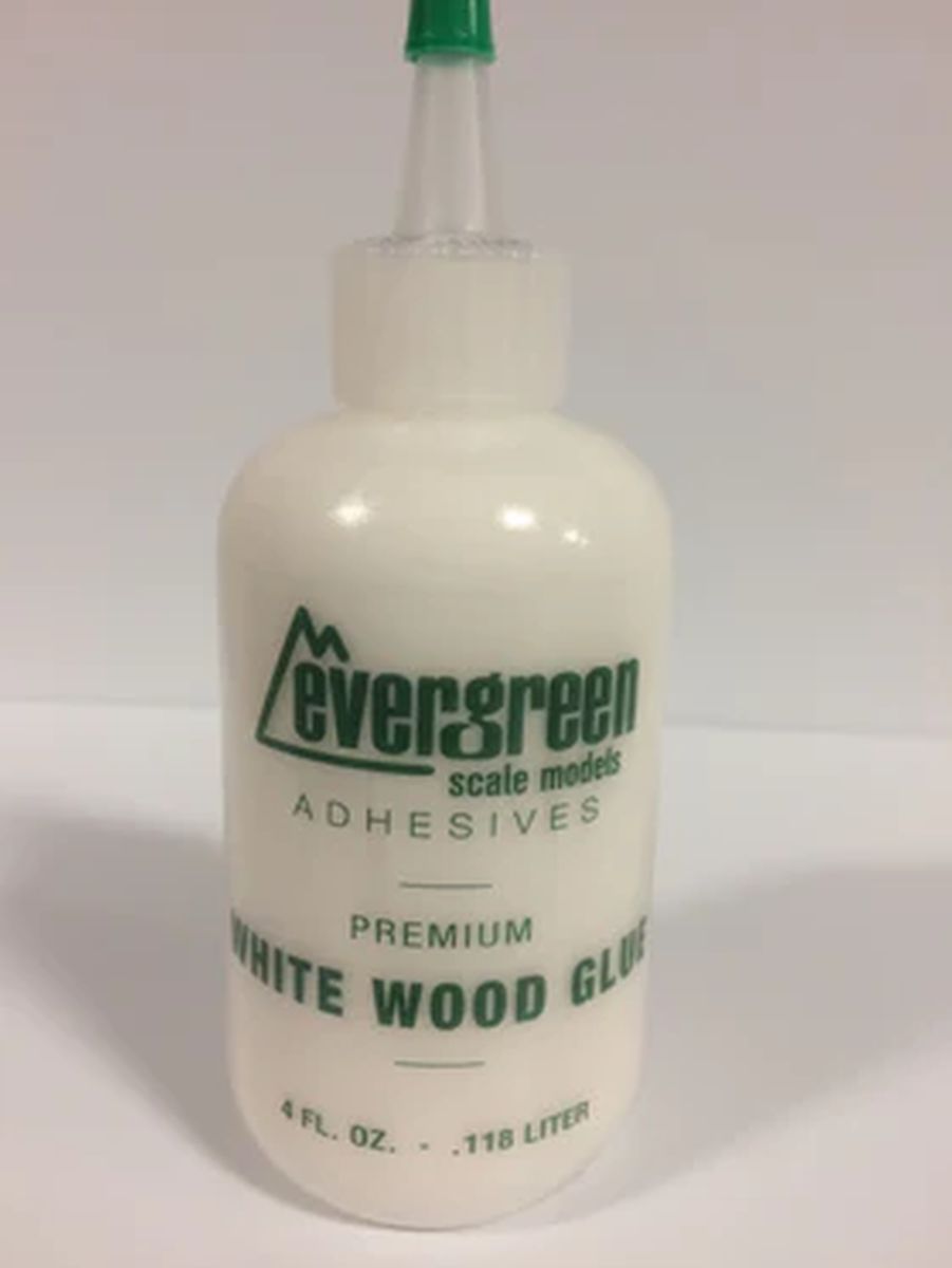 Evergreen Plastic 83 4 Ounce White Wood Glue