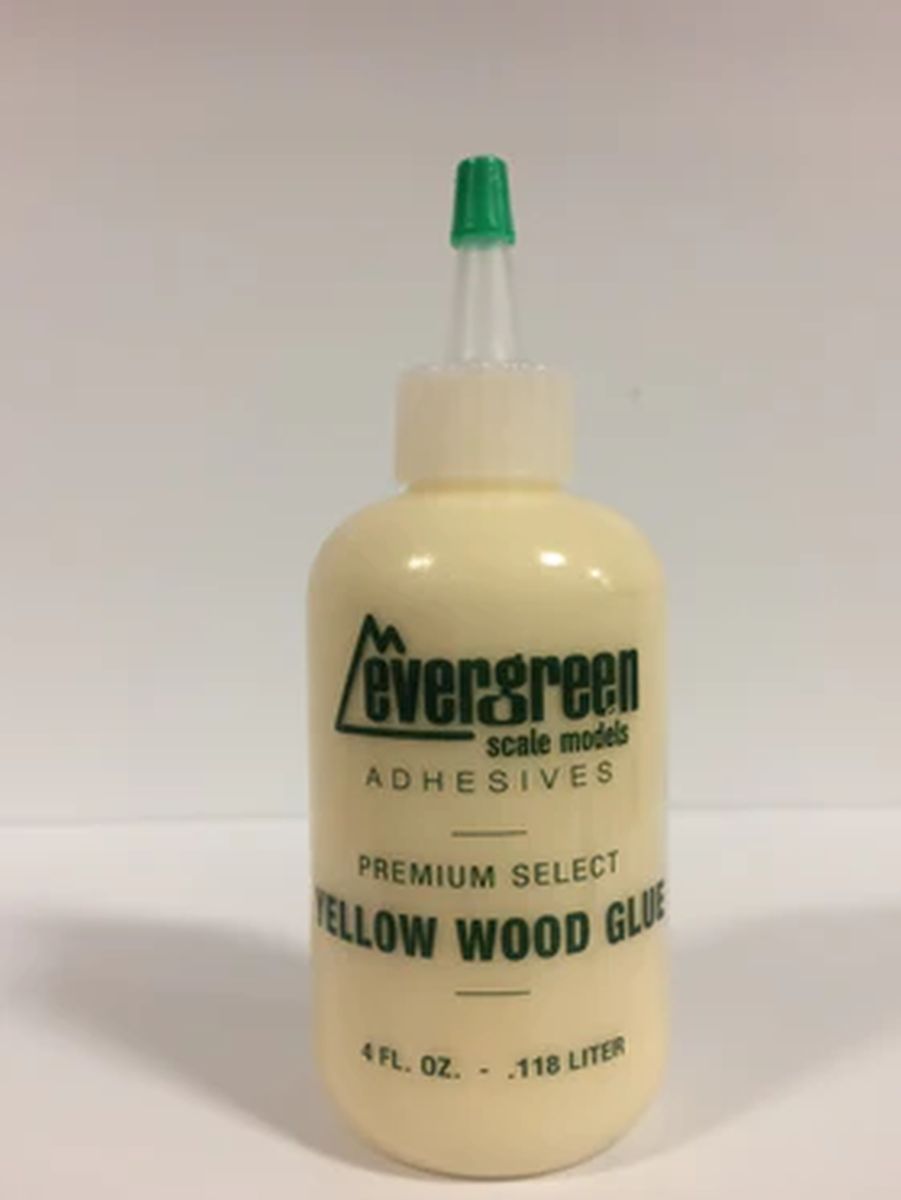 Evergreen Plastic 84 4 Ounce Yellow Wood Glue