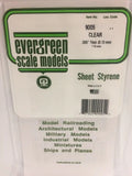 Evergreen Plastic 9005 .005  thick Clear Sheet (3)