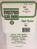 Evergreen Plastic 9040 .040  thick White Sheet