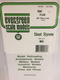Evergreen Plastic 9060 .060  thick White Sheet