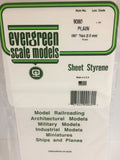 Evergreen Plastic 9080 .080  thick White Sheet