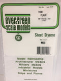 Evergreen Plastic 9100 .100  thick White Sheet