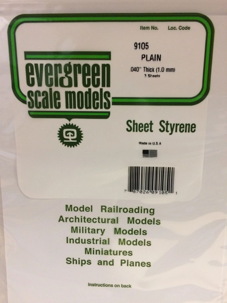 Evergreen Plastic 9105 .040  Thick (3)