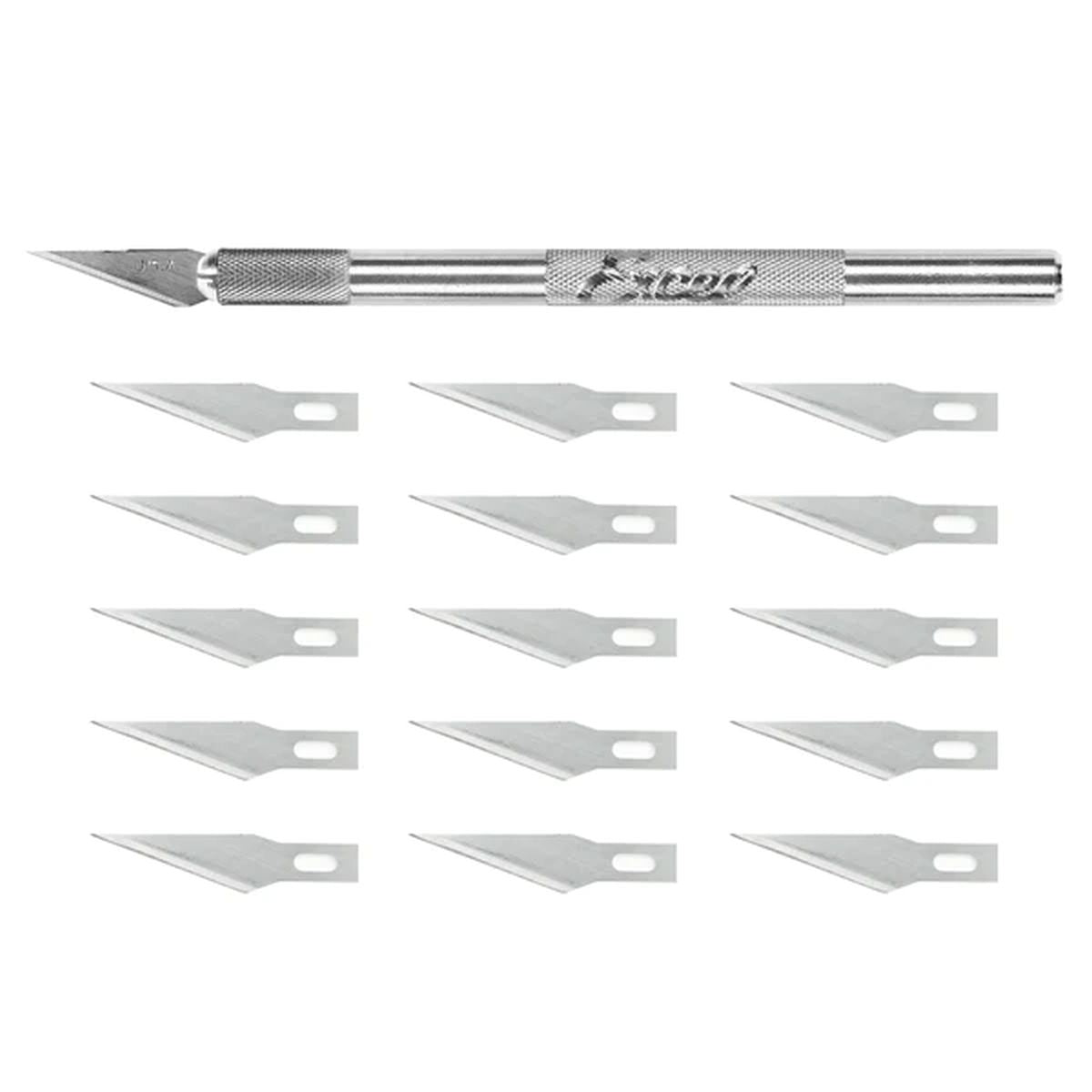 Excel Tool Company 15015 K1 Knife with Safety Cap and 15# 20011 Blades