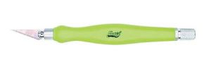 Excel Tool Company 16027 K26 Fit Grip Knife contoured rubberized grip green