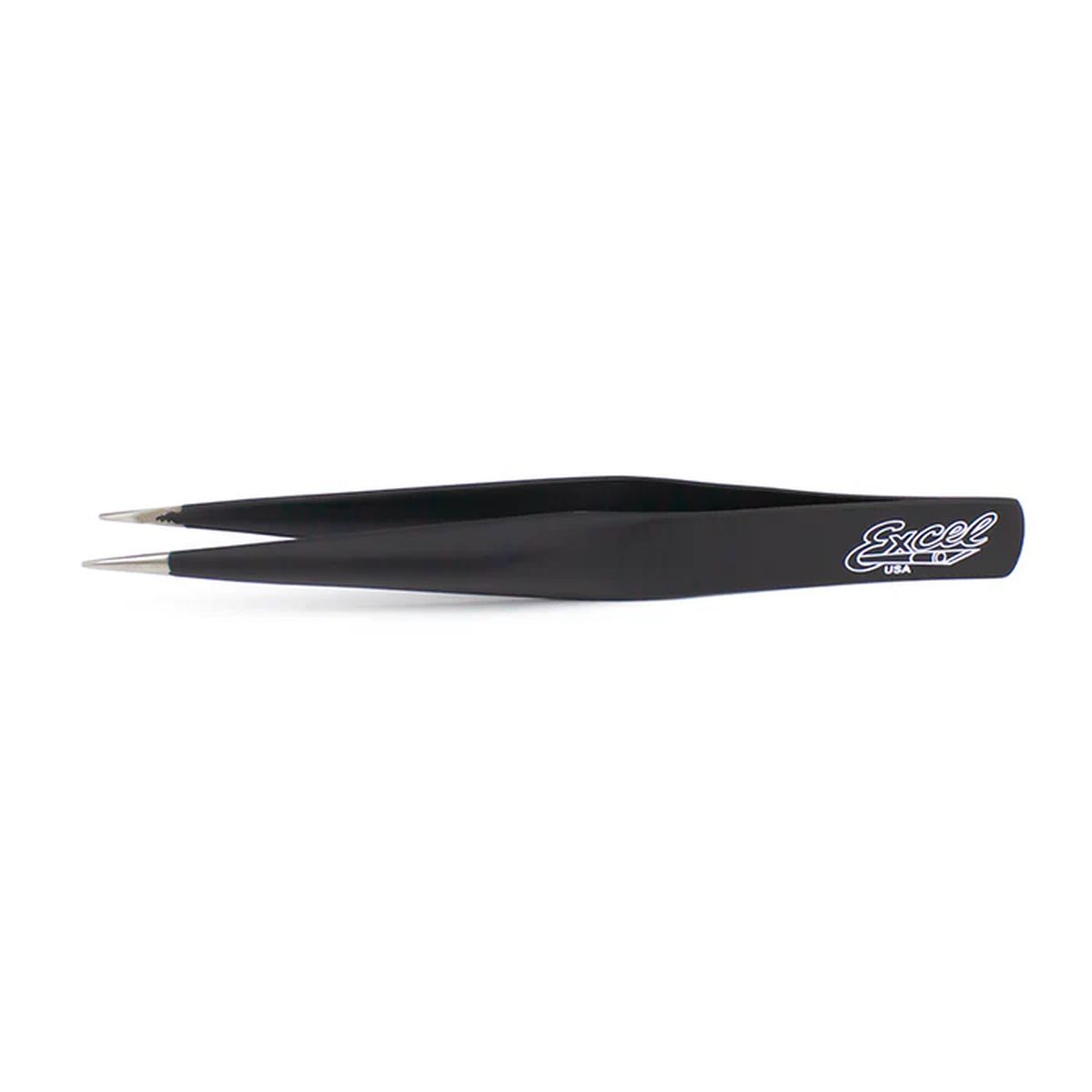Excel Tool Company 30422 Hollow Handle Tweezers (Black)