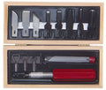 Excel Tool Company 44384 Woodworking Set Wooden Box Carded