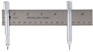 Excel Tool Company 70056 Yardstick Compass- Swivel/Pin Post/Lead