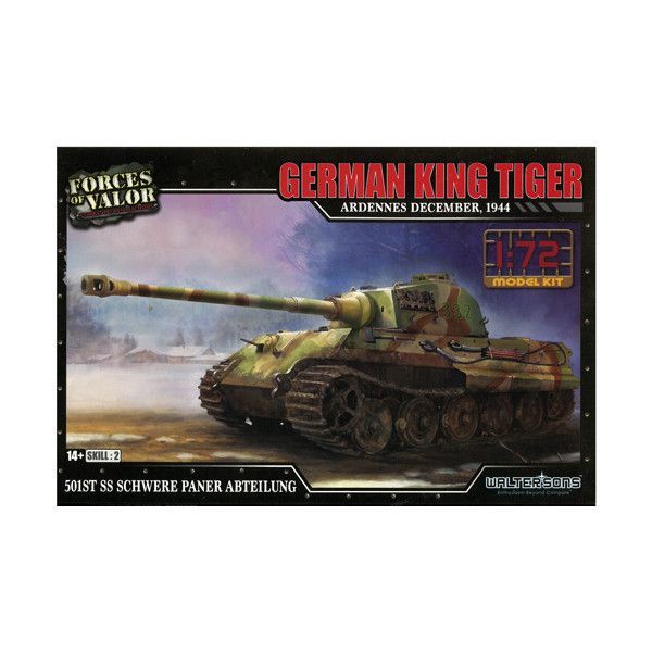 Forces of Valor 873002A German King Tiger Henschel Turret