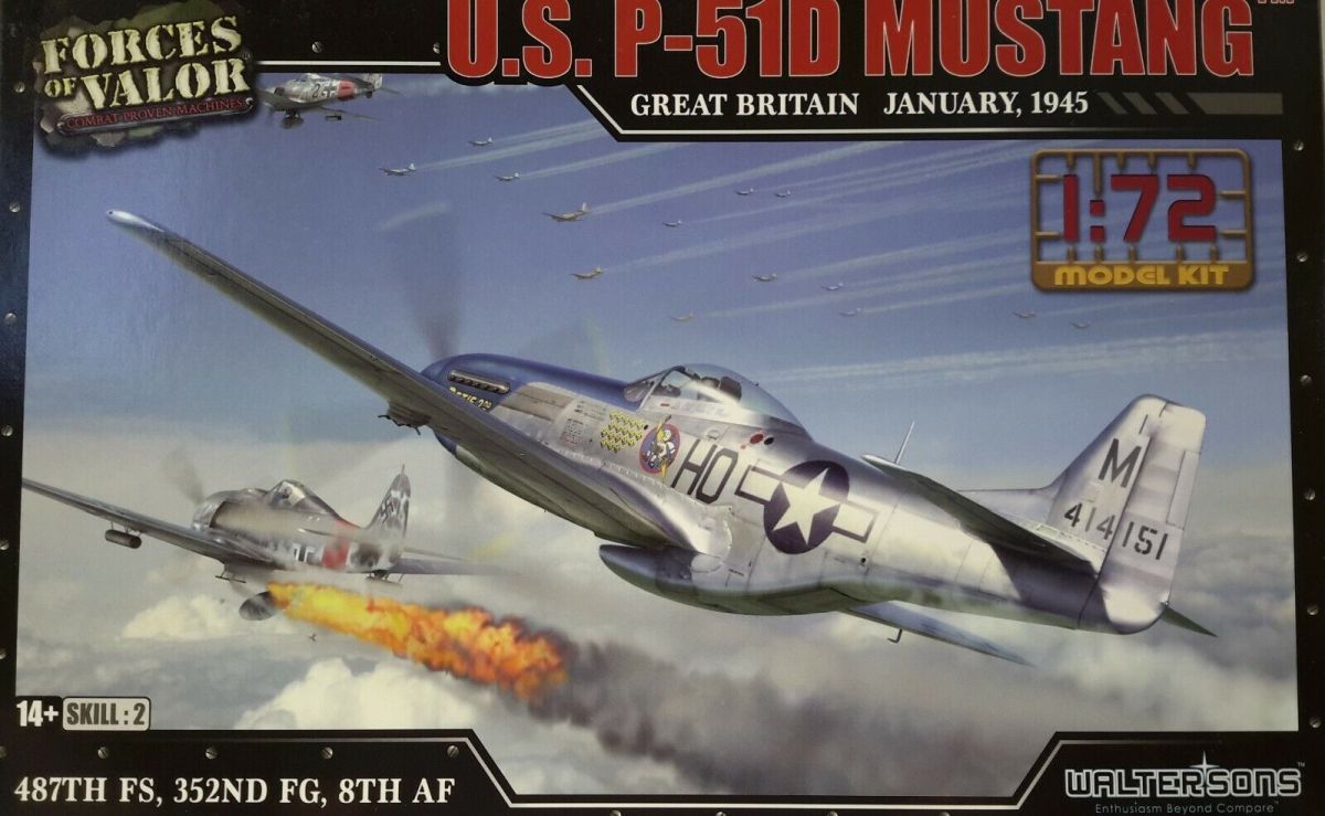 Forces of Valor 873010A Us P-51d