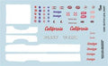 Gofer Racing Model Decal Company12001 Butch Leal Dart Decal