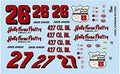 Gofer Racing Model Decal Company12005 Junior Johnson Decal