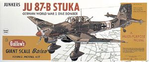 Guillows Model Company 1002 JU-87B Stuka