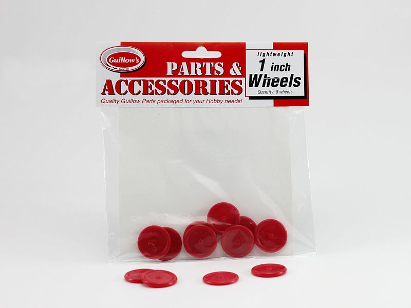 Guillows  GUL112 1 Plastic Wheels (8 wheels) Wood
