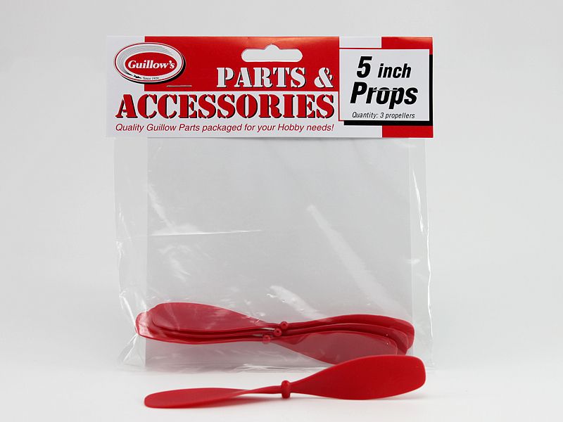 Guillows Model Company 117 5  Plastic Propeller/3pc