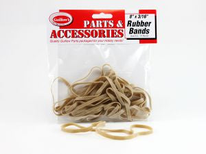 Guillows Model Company 120 8 x3/16  Rubber Band/10pc