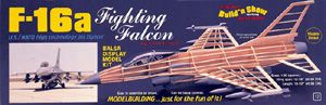 Guillows Model Company 1403 F-16 Fighting Falcon