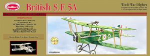 Guillows Model Company 202 British SE5-A