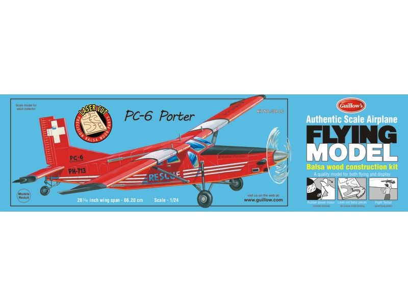 Guillows Model Company 304 PC-6 Porter