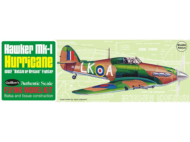 Guillows Model Company 506 Hawker Hurricane