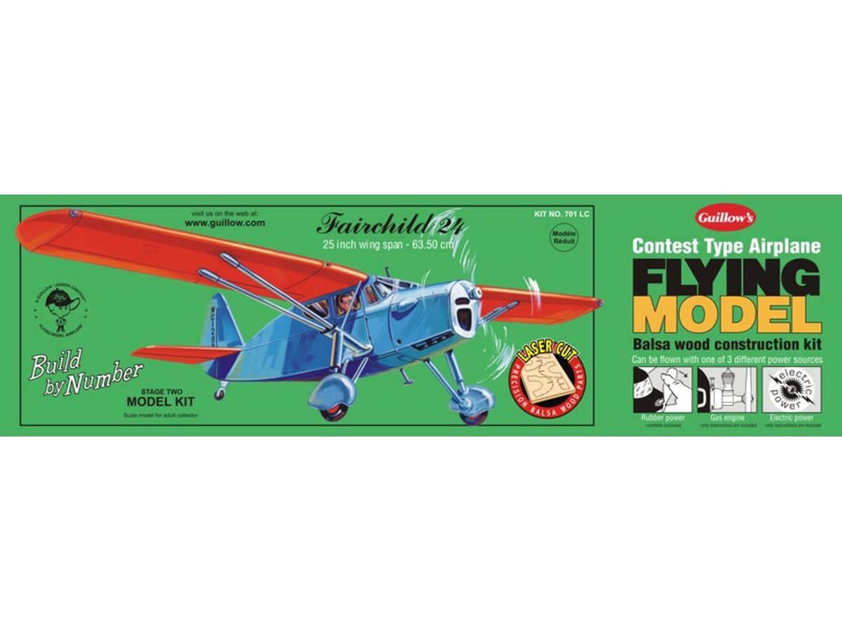 Guillows Model Company 701 Fairchild 24