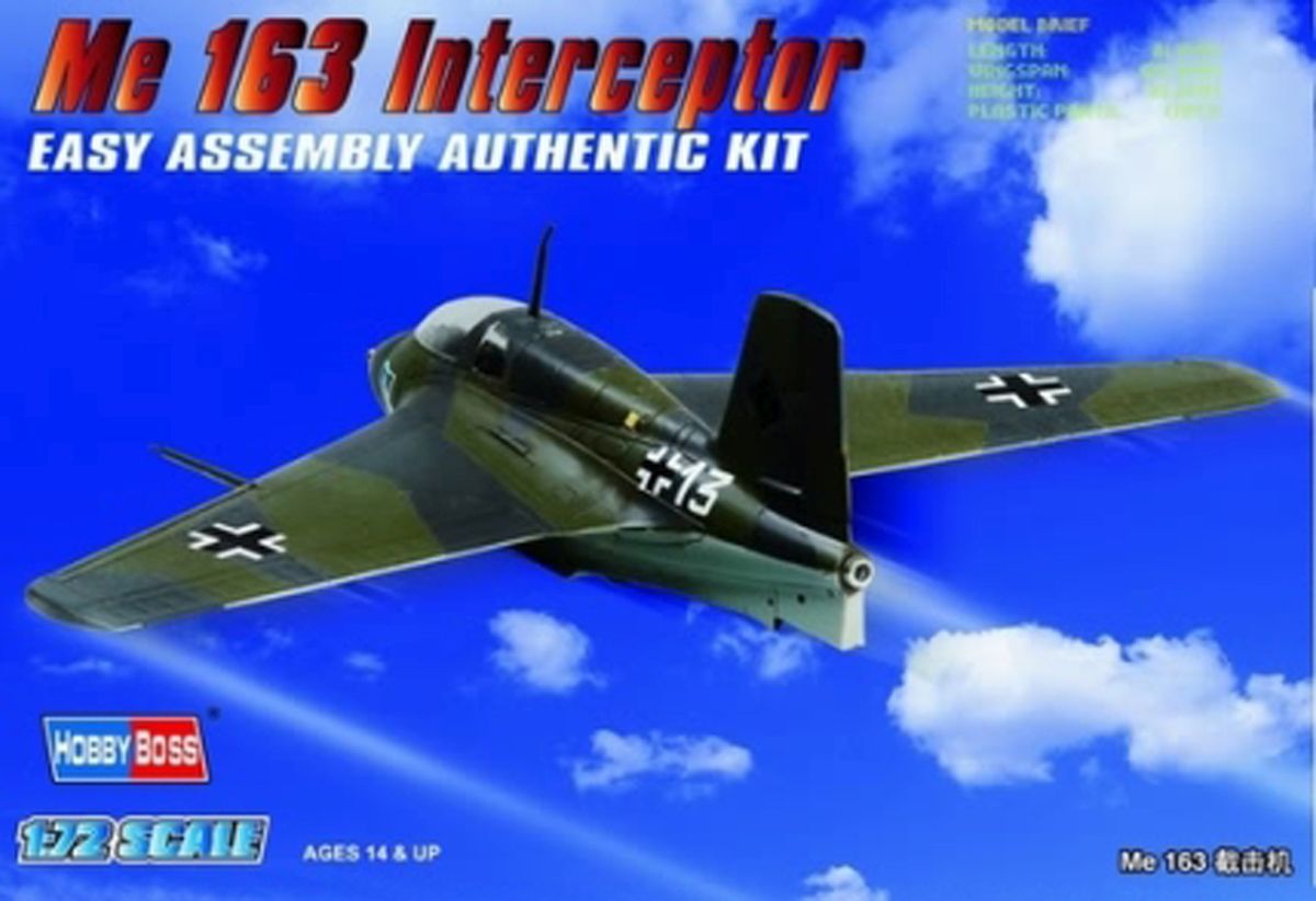 Hobby Boss Model Company 80238  GERMANY ME163 FIGHTER