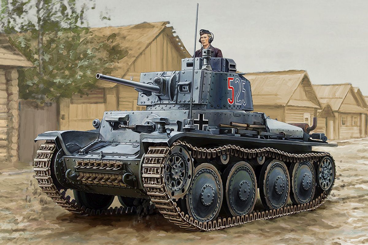 Hobby Boss Model Company 82603 German Pzkpfw 38(t) Ausf. E/F Tank