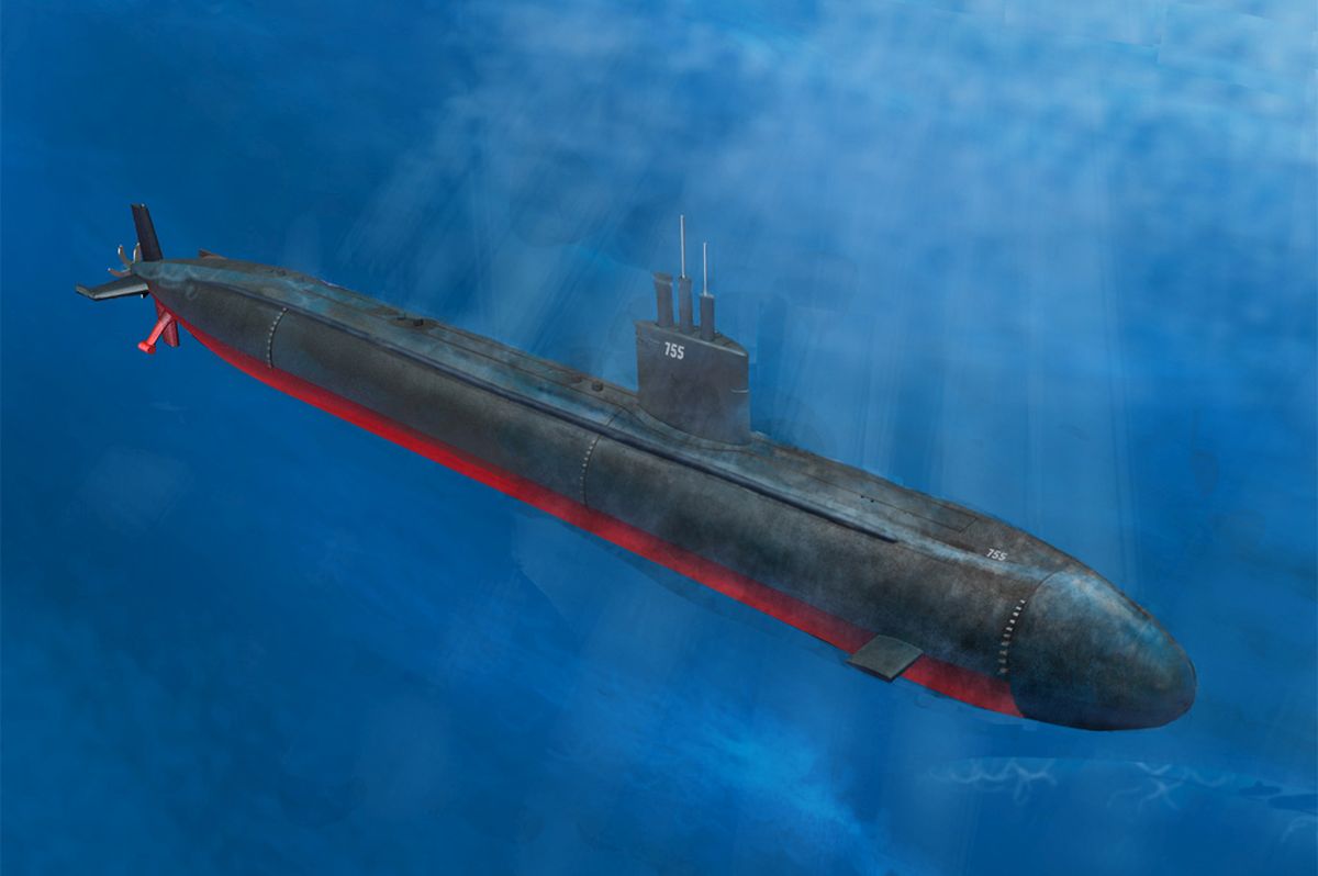Hobby Boss Model Company 83530  LOS ANGELES CLAS.SSN-688/VLS/688I *3IN1
