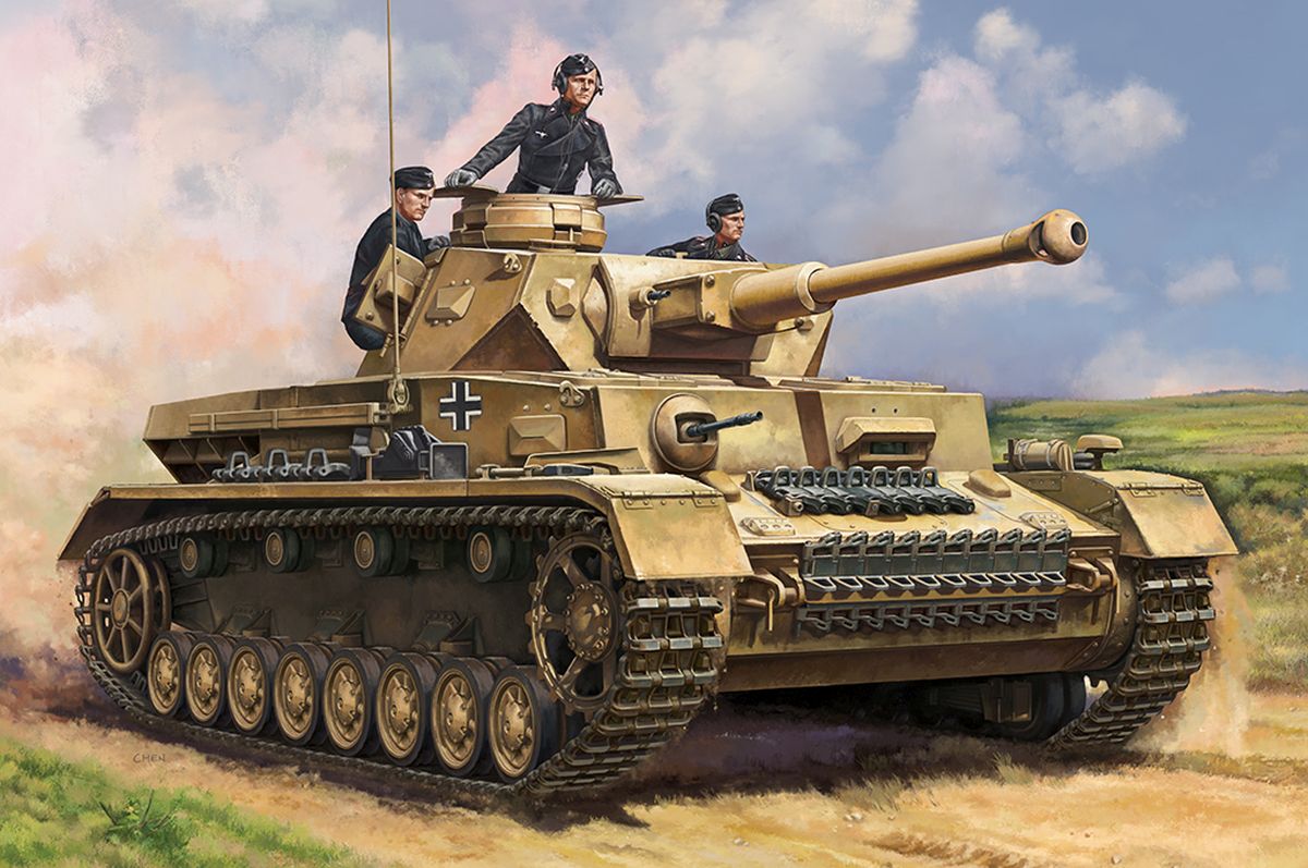 Hobby Boss Model Company 84840  German Pzkpfw IV Ausf F2 (New Tooling)