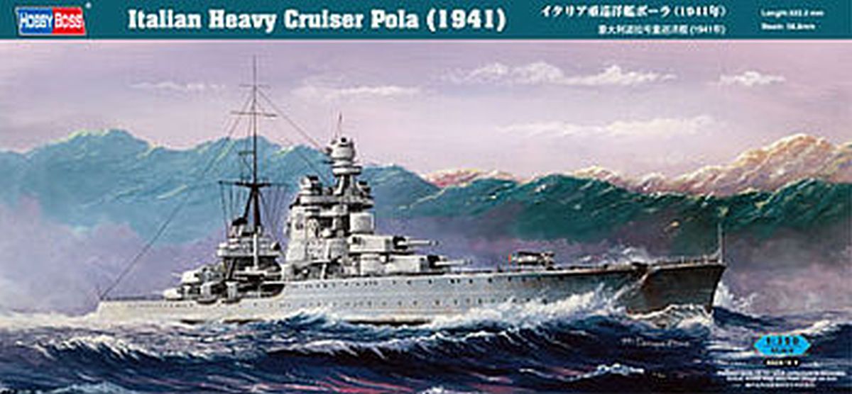 Hobby Boss Model Company 86502 ITALIAN HEAVY CRUISER POLA (1941)