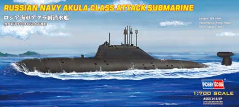 Hobby Boss Model Company 87005  RUSSIA NAVY AKULA CLASS ATTACK SUB