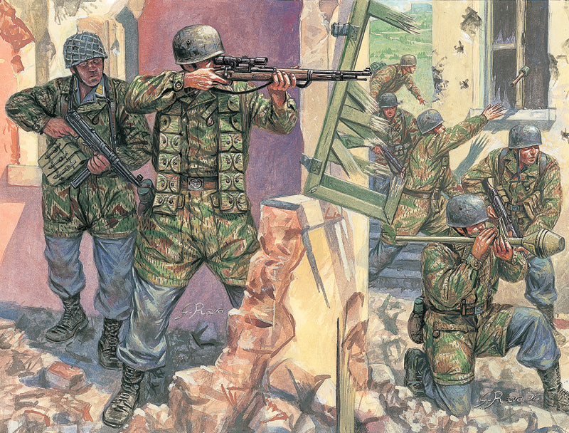 Italeri Model 6045  WWII German Paratroopers