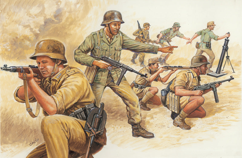 Italeri Model 6076  WWII German Afrika Corps